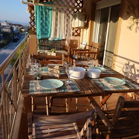 The Seashell Apartment Keramoti  Exterior photo